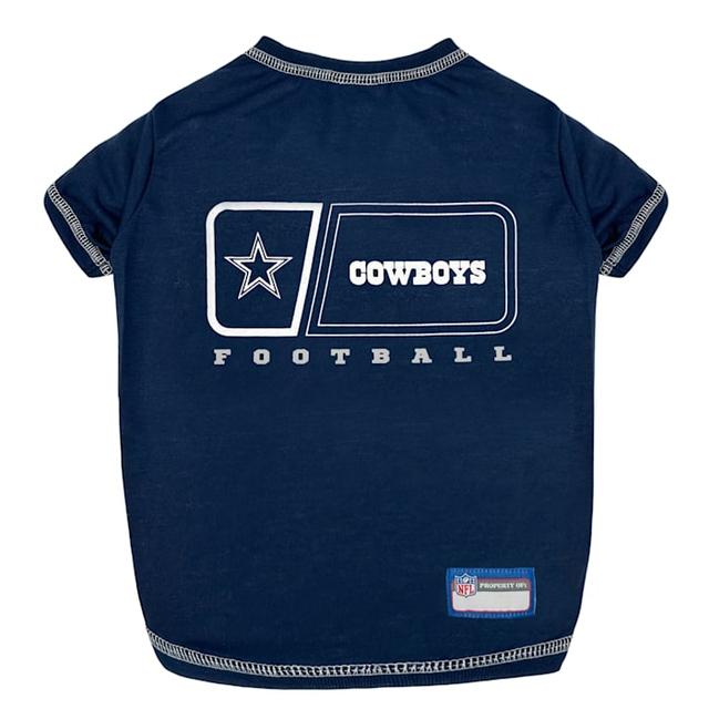 Pets First NFL Logo T-Shirt for Dogs, Dallas Cowboys, Small