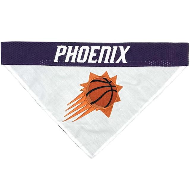 Pets First NBA Reversible Dog Bandana, Pheonix Suns, Small/Medium