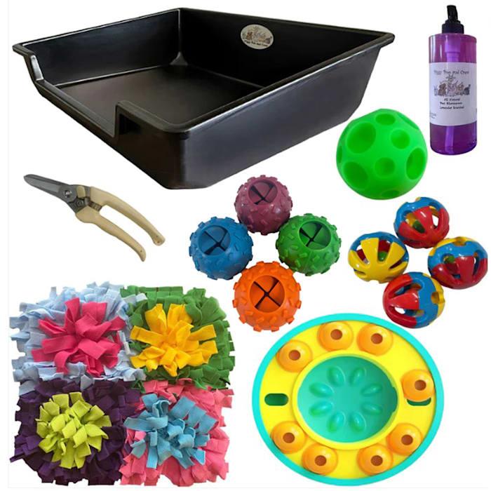 Piggy Poo and Crew Bunny Bundle Starter Pack - Includes all The Essentials for your Bunny or Rabbit, Pack of 14, Assorted, XL
