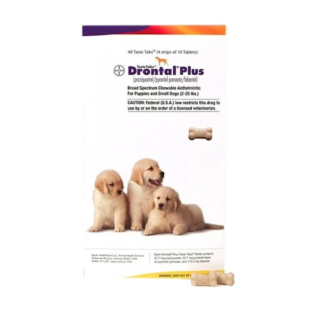 Drontal Plus for Small Dogs, 5 Tablets