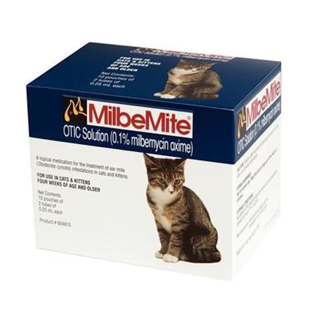 Milbemite Otic Solution (Generic) 0.25 mL, 2 Count
