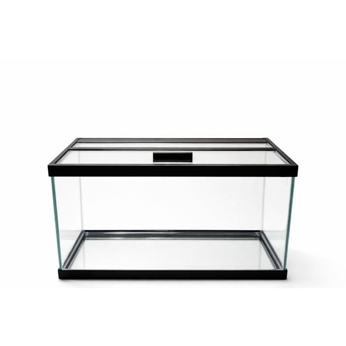 North American Pet Aquatics 10 Gallon Glass Aquarium with Glass Lid, Transparent
