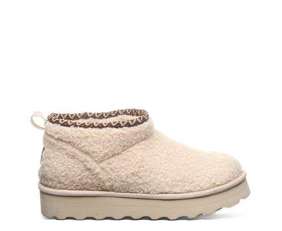 Bearpaw Womens Snuggle Daphne Deco Fur Boot
