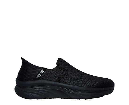 Skechers Men's Slip-Ins Dlux Walker Sr Work Shoe Work Safety Shoes - Black Size 11.5M