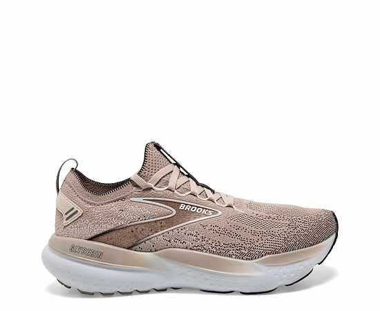 Brooks Men's Glycerin Stealthfit 21 Running Shoe - Beige Size 12M