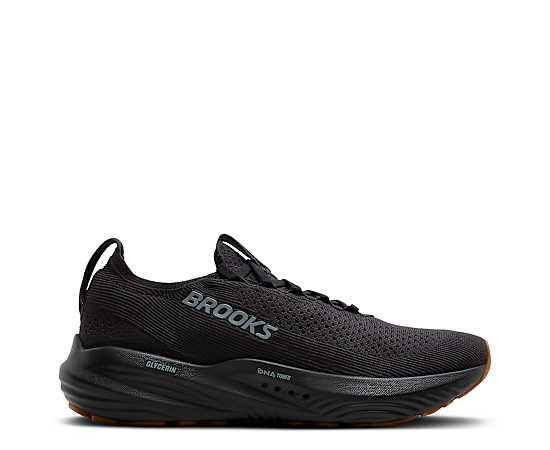 Brooks Men's Glycerin Stealthfit 22 Running Shoe - Black Size 9M