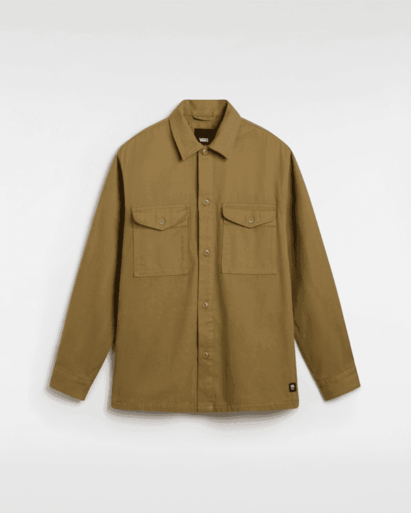 Vans - Coldgroove Shacket, Man, Brown, Size: M