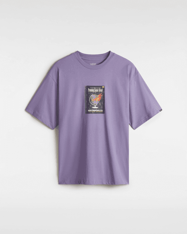 Vans - Paperback Writer T-Shirt, Man, Purple, Size: M