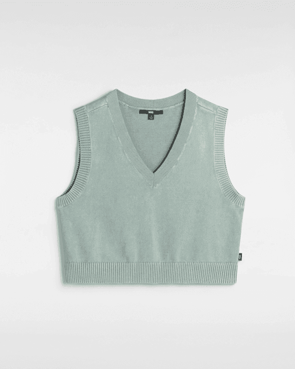Vans - Syd Sweater Vest, Woman, Blue, Size: XXS