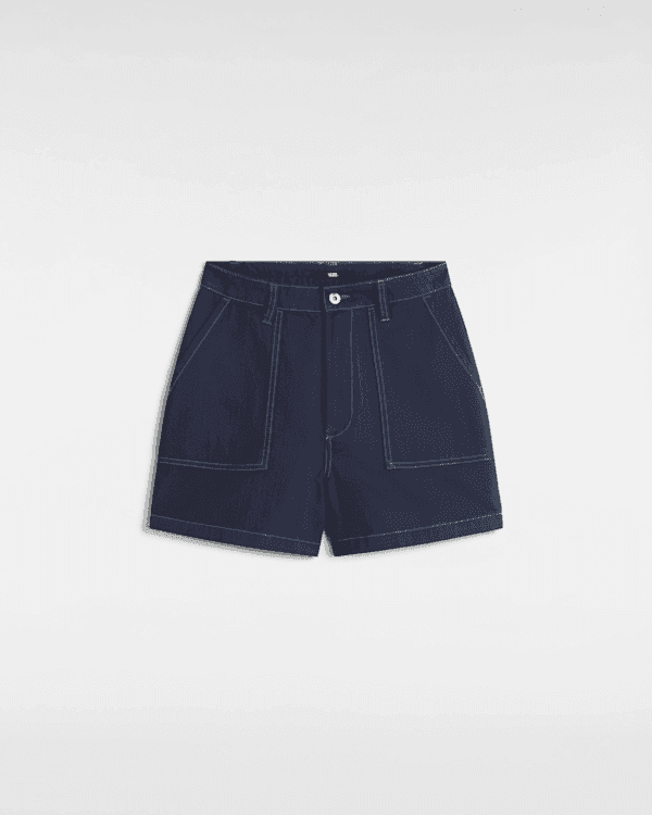 Vans - Short Union, Femme, Bleu, Taille: 29