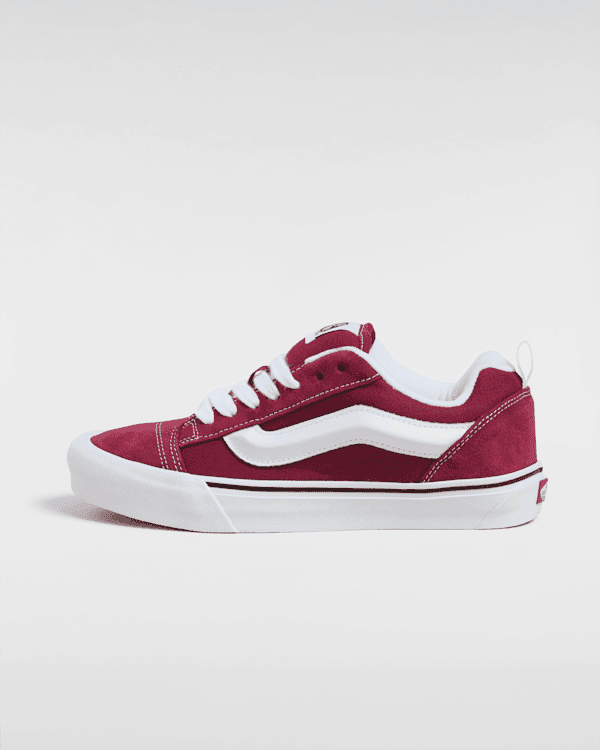 Vans - Knu Skool Shoes, Man, Burgundy, Size: 43