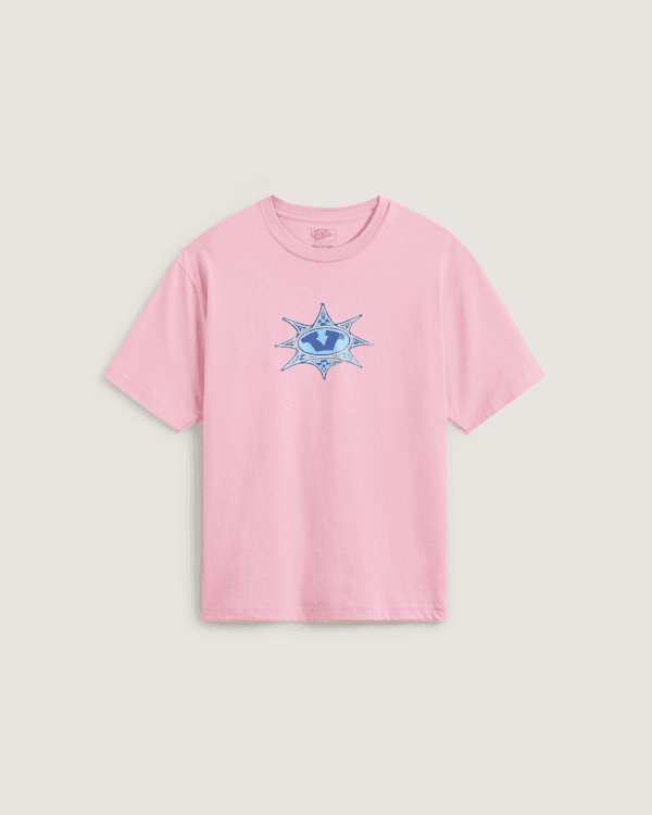 Vans - Star Checker T-Shirt, Man, Pink, Size: M