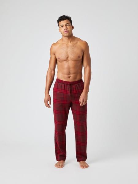 Björn Borg Core Flannel Pyjama Pants Rød, M