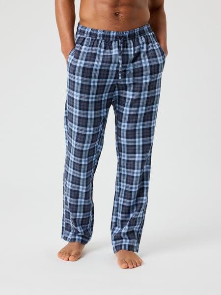 Björn Borg Core Flannel Pyjama Pants Blå, S
