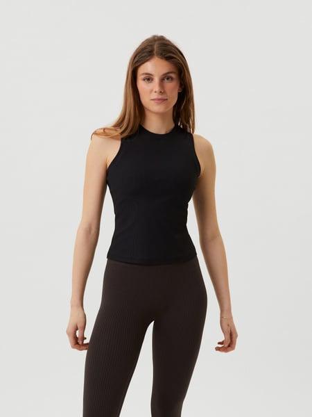 Björn Borg Studio Rib Tank Black, L