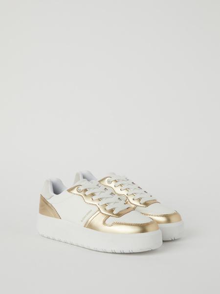Women's Matt Metallic Sneakers T2400