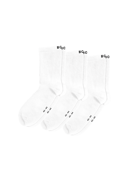 Björn Borg Sports Socks 3-pack White, 39-42
