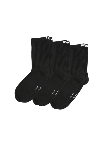 Björn Borg Sports Socks 3-pack Black, 39-42