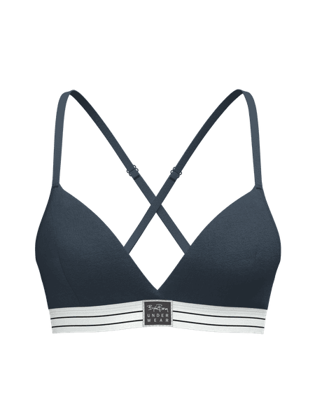 Organic Cotton Triangle Bra | Light Support Everyday