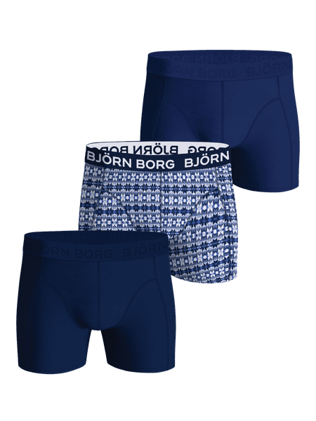 Björn Borg Core Boxer 3-pack Blue, 146-152