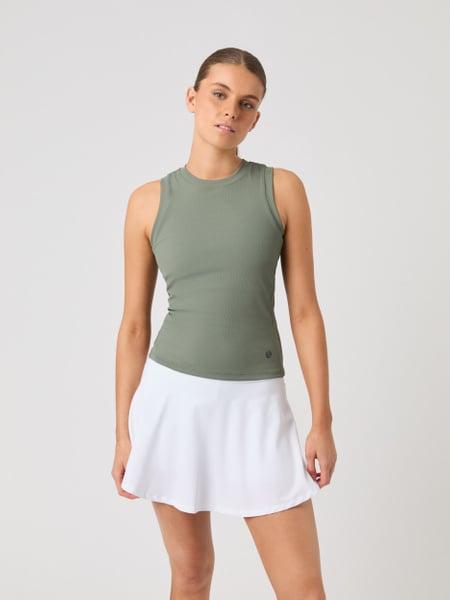 Björn Borg Ace Pocket Ribbed Tank Top Green, S