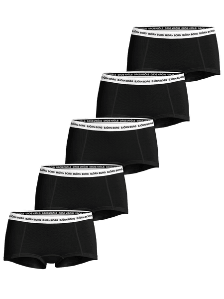 Björn Borg Logo Boxer Shorts 5-pack Zwart, XL