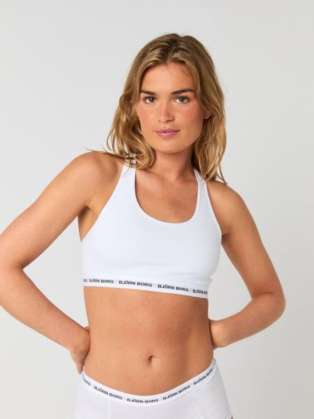 Björn Borg Logo Soft Top Wit, S