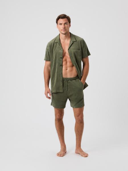 Björn Borg Borg Toweling Pool Shorts Green, XXL