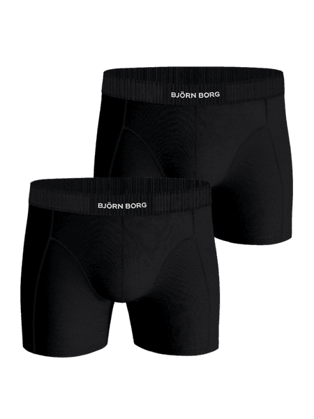 Björn Borg Lyocell Boxers 2-pack Sort, M