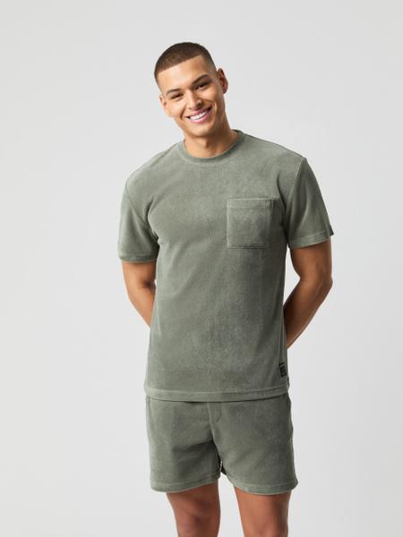 Björn Borg Borg Toweling T-shirt Green, S