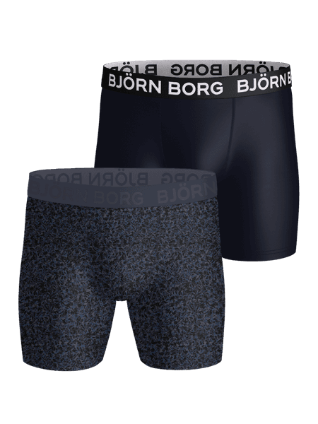 Björn Borg Sports Microfiber Boxers 2-pack Blue, XXL