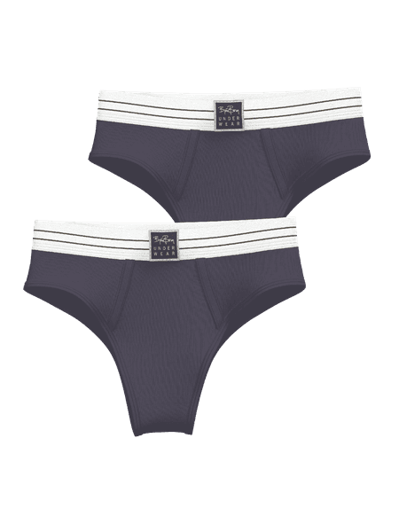 Björn Borg Original Highwaist Briefs 2-pack Navy, M