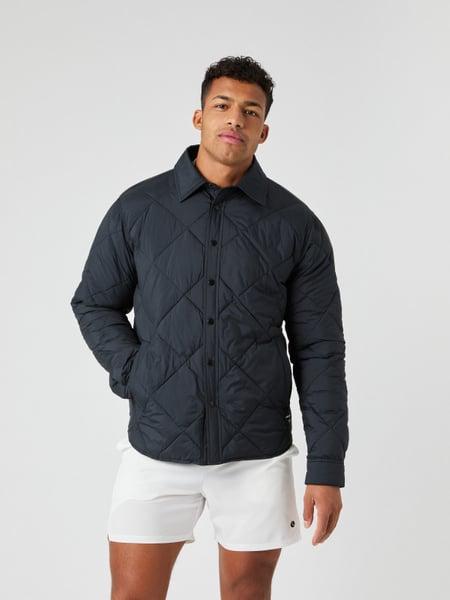 Björn Borg Centre Quilted Overshirt Sort, S