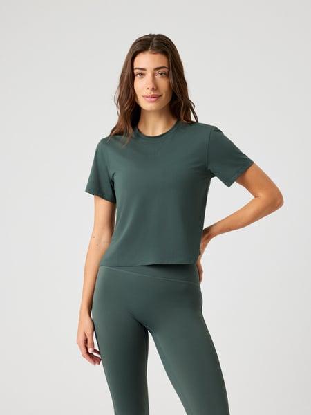 Björn Borg Borg Cropped T-shirt Green, XL