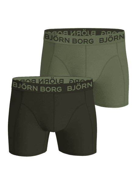 Björn Borg Bamboo Boxers 2-pack Grøn, S