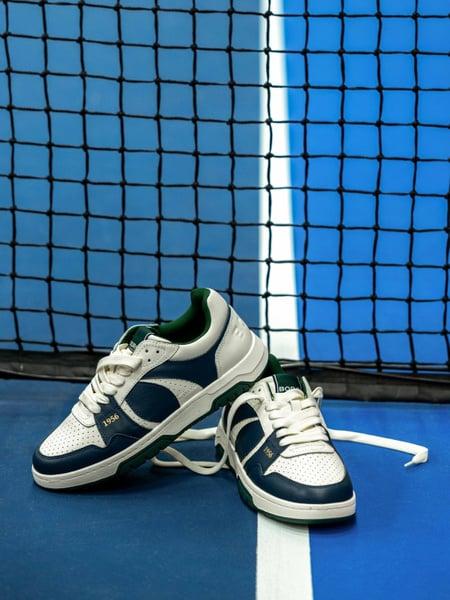 Björn Borg Men's Ollie Leather Sneakers Hvid, 46