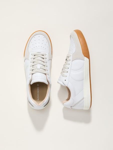 Björn Borg Men's Volley Leather Sneakers White, 44