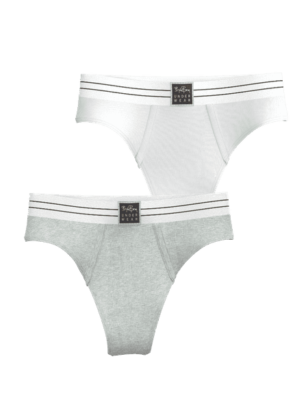 Björn Borg Original Thongs 2-pack Grey, M