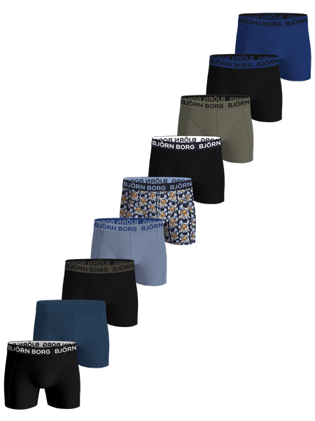 Björn Borg Cotton Stretch Boxers 9-pack Multi, XS