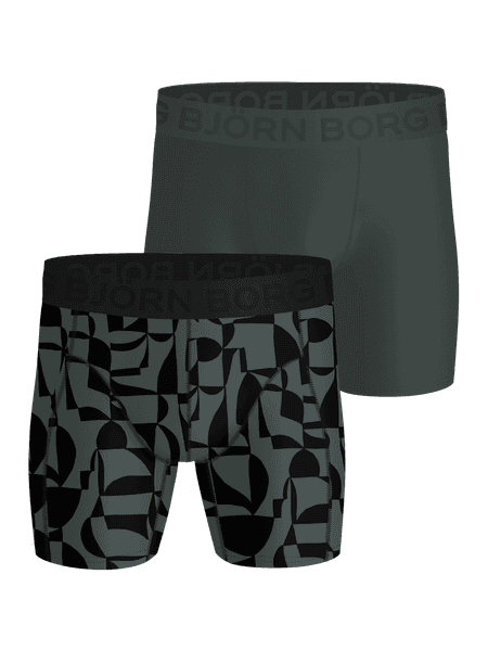 Björn Borg Sports Lightweight Boxers 2-pack Green, XS