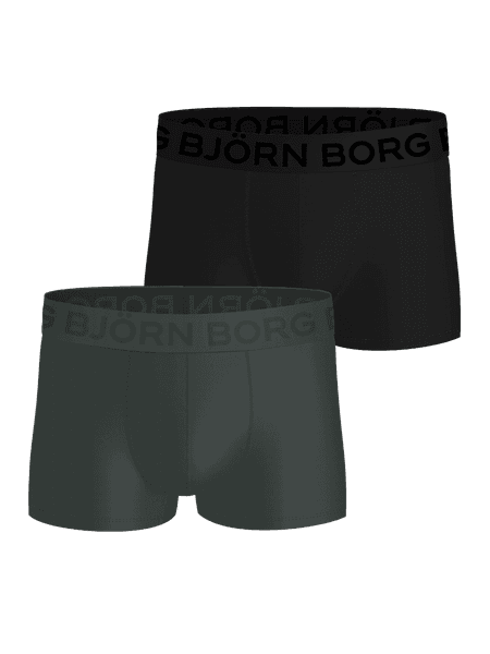 Björn Borg Sports Mesh Trunks 2-pack Zwart, S