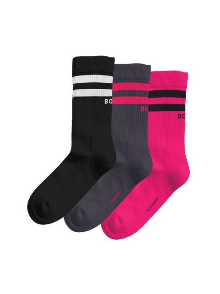 Björn Borg Core Crew Socks 3-pack Zwart, 41-45