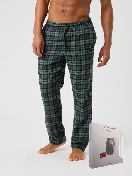 Björn Borg Core Flannel Pyjama Pant 1-pack Sort, L