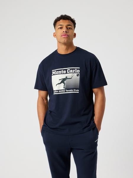 Björn Borg Borg Gym Oversized T-shirt Navy, M
