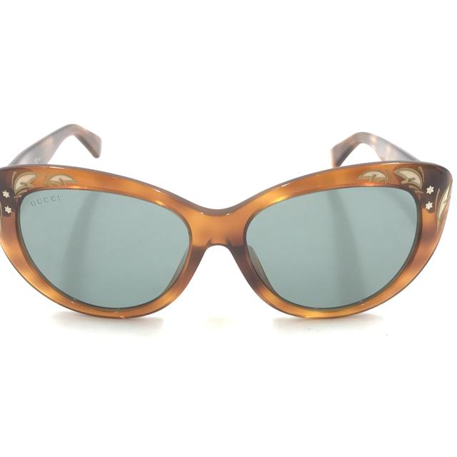 Gucci Cat Eye Sunglasses With Tortoise Women's Shell (Pre-Owned)