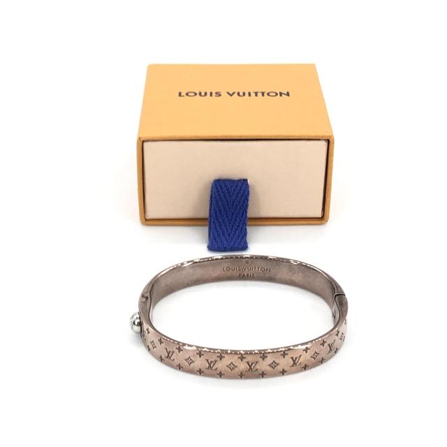 Louis Vuitton Nanogram Cuff Women's Bangle/Plated (Pre-Owned)
