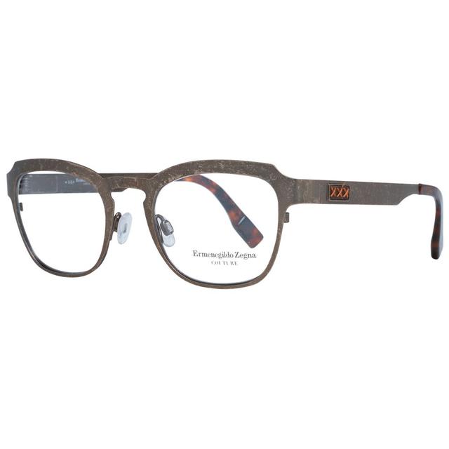 Ermenegildo Zegna Bronze Titanium Glasses Men's (Frames)