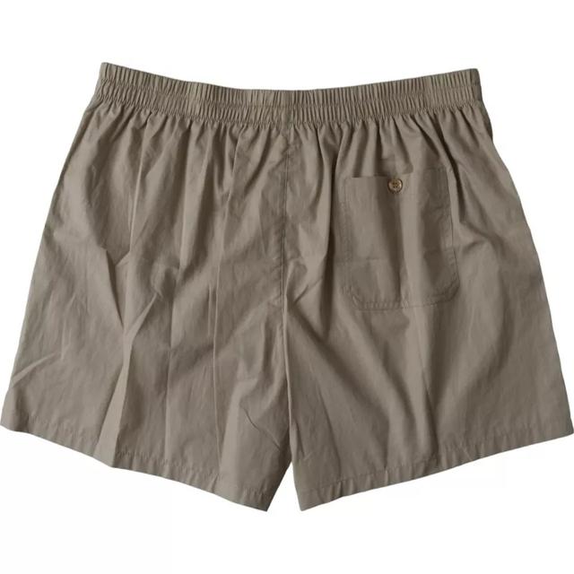 Dolce & Gabbana Brown Cotton Regular Boxer Shorts Men's Underwear