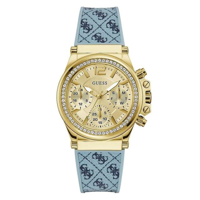 Guess Blue Synthetic Dress Women's Watch