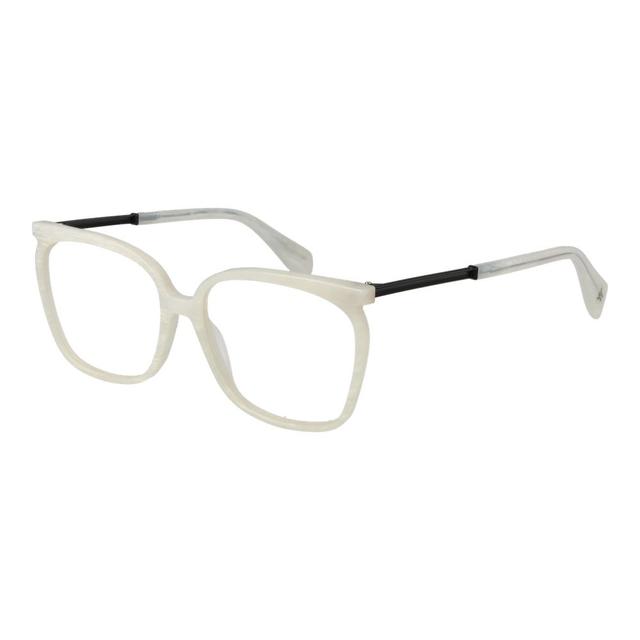 Yohji Yamamoto White Plastic Glasses Women's (Frames)